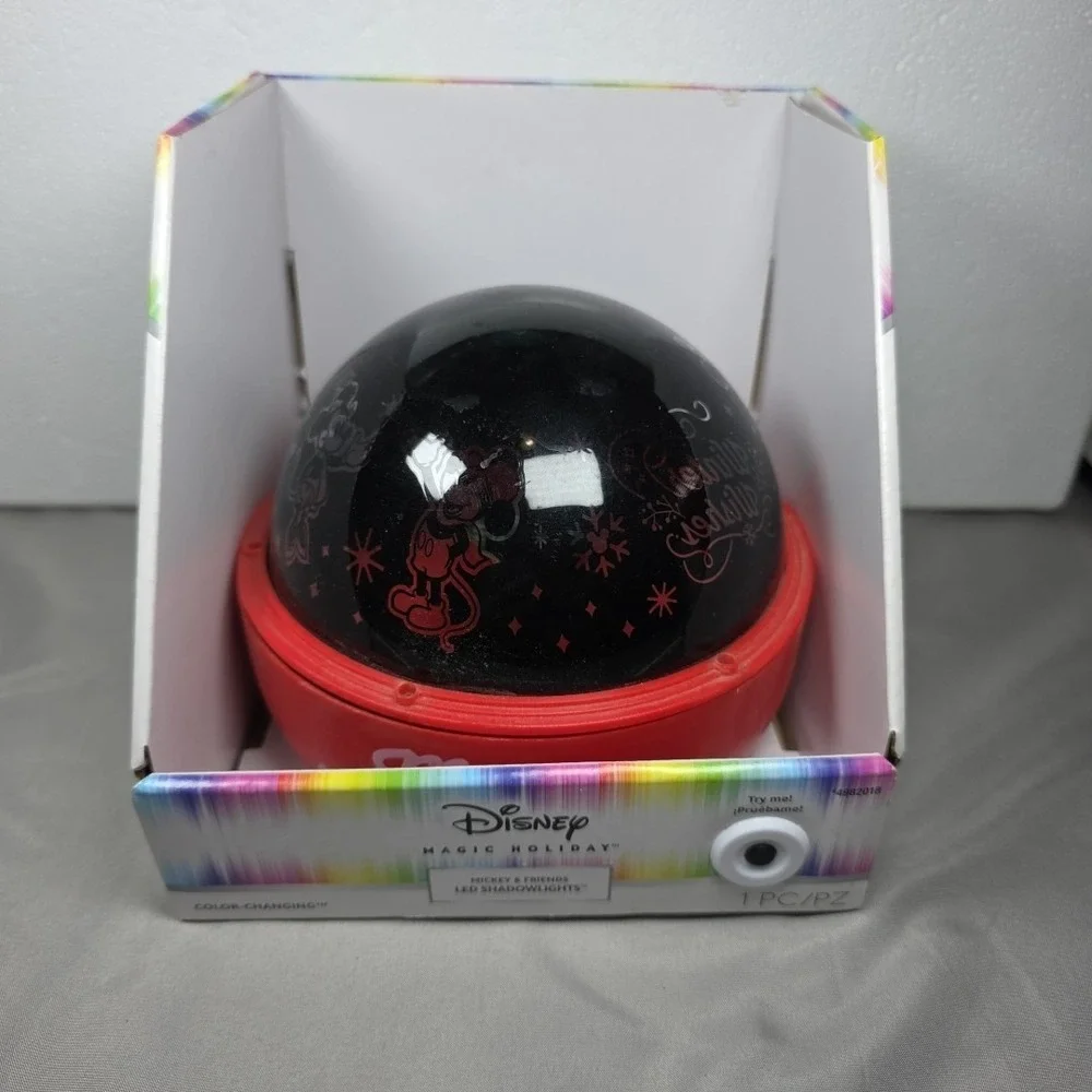 Disney Magic Holiday  LED Projection Rotating Tabletop Indoor‎ Light